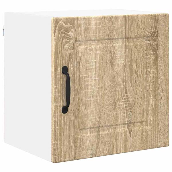Küchenwandschrank mit Regal 2 pcs Sonoma-Eiche 40 x 31 x 40 cm