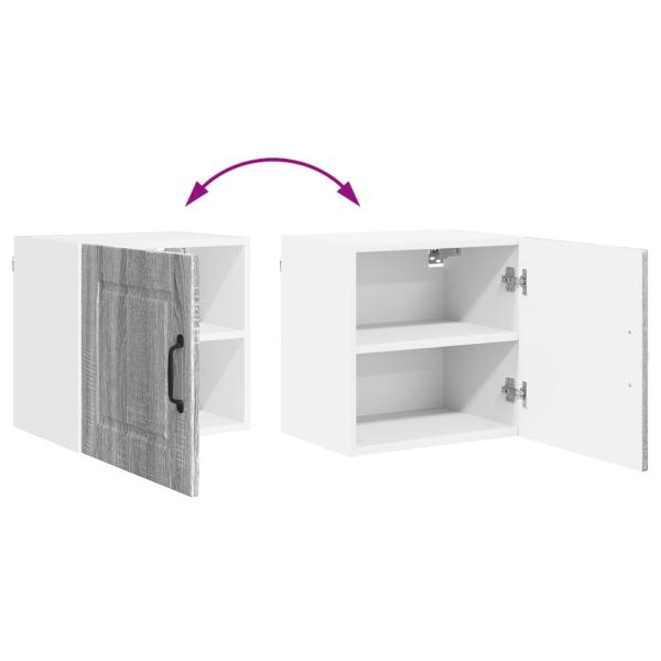 Küchenwandschrank Graues Sonoma 40 x 31 x 40 cm Holzwerkstoff