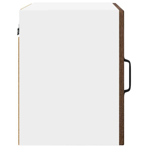 Küchenwandschrank mit Regal Braun Eichen-Optik 40 x 31 x 40 cm