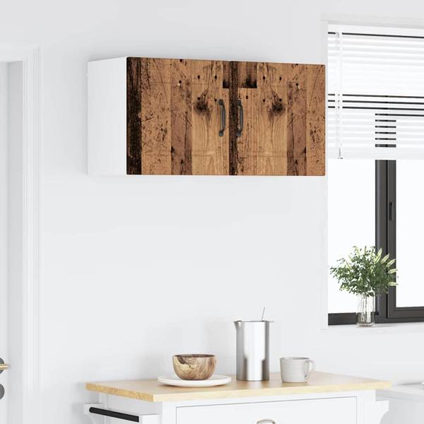 Küchenwandschrank 2 pcs Altholz 40 x 31 x 40 cm Holzwerkstoff