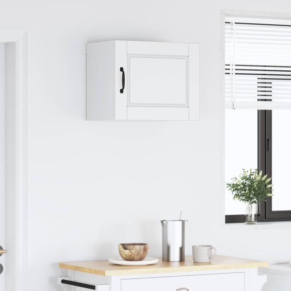 Küchenwandschrank mit Regal Weiß 50 x 31 x 40 cm Holzwerkstoff