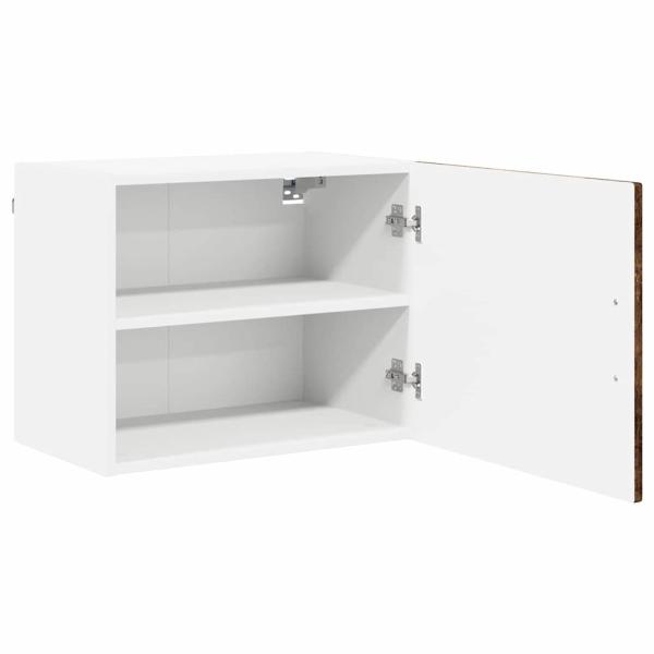 Küchenwandschrank mit Regal Geräucherte Eiche 50 x 31 x 40 cm