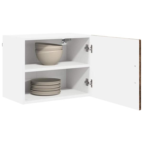 Küchenwandschrank 2 pcs Geräucherte Eiche 50 x 31 x 40 cm