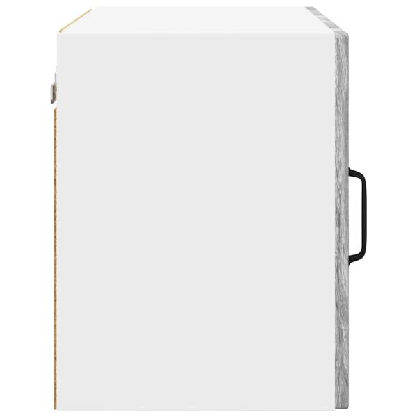 Küchenwandschrank mit Regal 2 pcs Graues Sonoma 50 x 31 x 40 cm