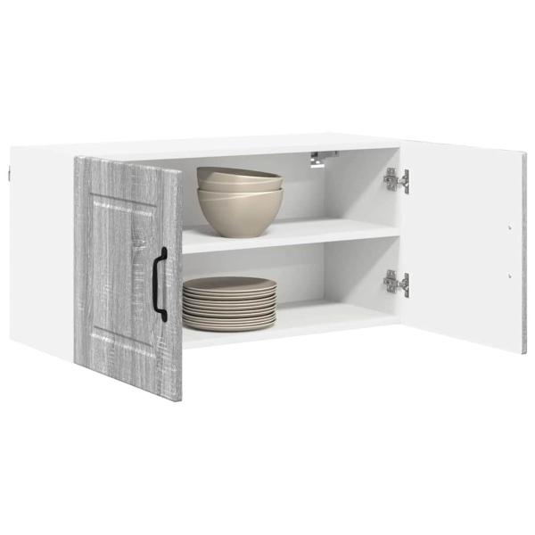 Küchenwandschrank Graues Sonoma 80 x 31 x 40 cm Holzwerkstoff