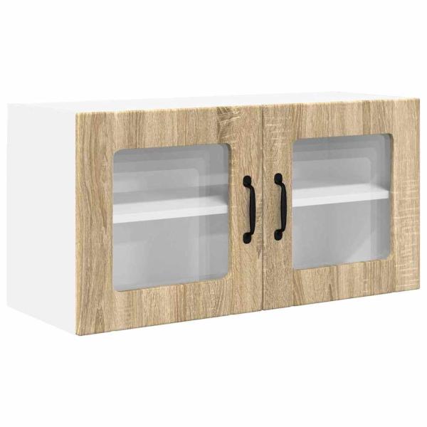 Küchenwandschrank Sonoma-Eiche 80 x 31 x 40 cm Holzwerkstoff