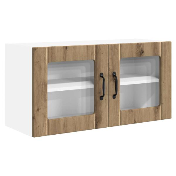 Küchenwandschrank Artisan-Eiche 80 x 31 x 40 cm Holzwerkstoff