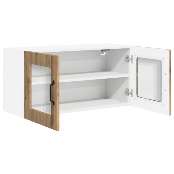 Küchenwandschrank Artisan-Eiche 80 x 31 x 40 cm Holzwerkstoff