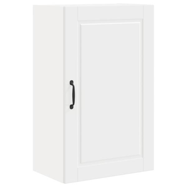 ARDEBO.de - Küchenwandschrank mit Regal Weiß 50 x 31 x 80 cm Holzwerkstoff