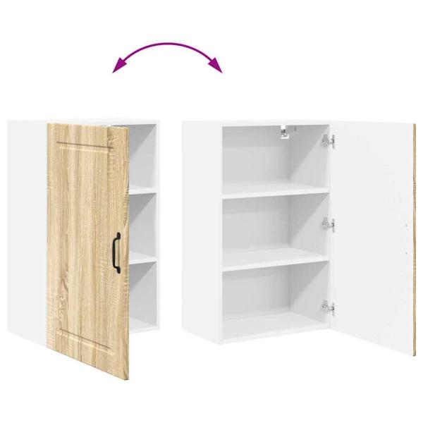 Küchenwandschrank Sonoma-Eiche 50 x 31 x 80 cm Holzwerkstoff