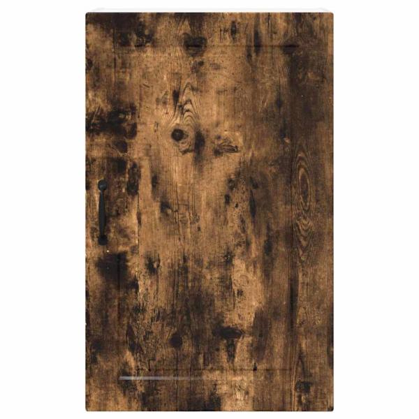 Küchenwandschrank mit Regal Geräucherte Eiche 50 x 31 x 80 cm