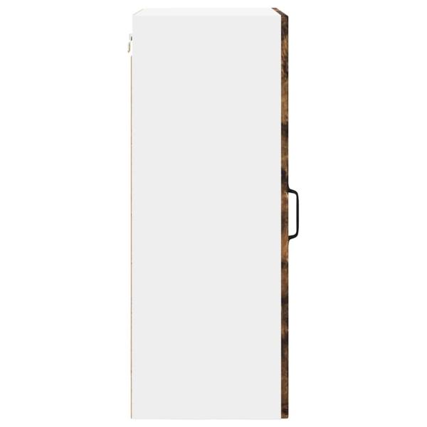 Küchenwandschrank mit Regal Geräucherte Eiche 50 x 31 x 80 cm