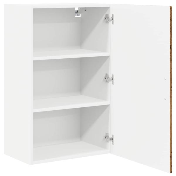 Küchenwandschrank mit Tür Altholz 50 x 31 x 80 cm Holzwerkstoff