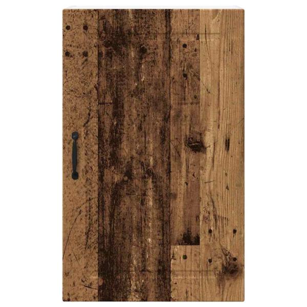 Küchenwandschrank mit Tür Altholz 50 x 31 x 80 cm Holzwerkstoff