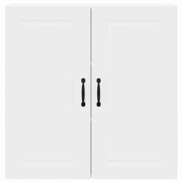 Küchenwandschrank mit Regal Weiß 80 x 31 x 80 cm Holzwerkstoff