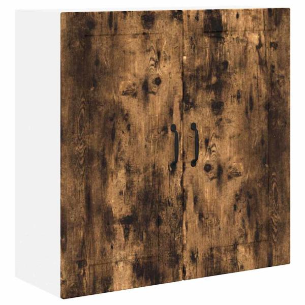 Küchenwandschrank mit Regal Geräucherte Eiche 80 x 31 x 80 cm