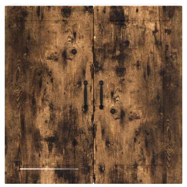 Küchenwandschrank mit Regal Geräucherte Eiche 80 x 31 x 80 cm