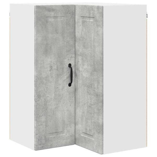 Küchenwandschrank Beton Grau 57 x 57 x 80 cm Holzwerkstoff