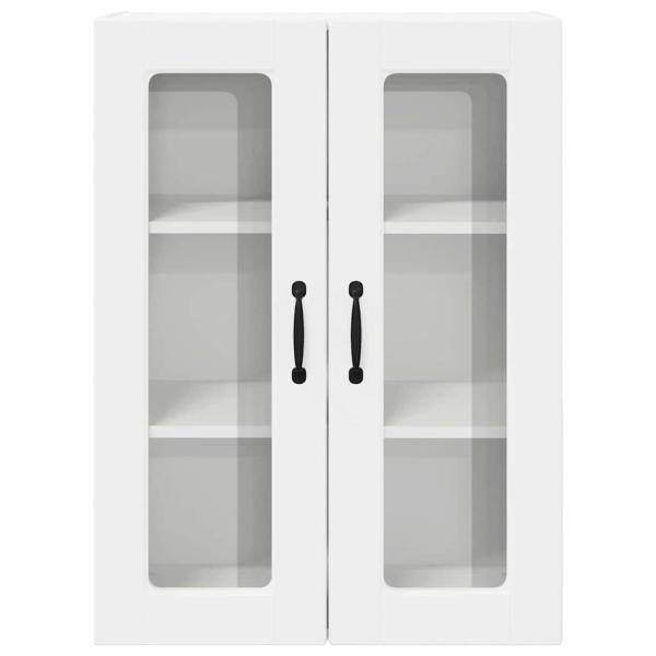 Küchenwandschrank mit Regal Weiß 60 x 31 x 80 cm Holzwerkstoff