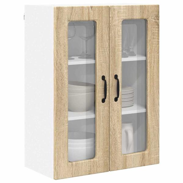 Küchenwandschrank Sonoma-Eiche 60 x 31 x 80 cm Holzwerkstoff