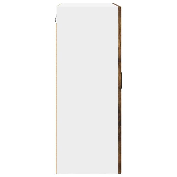 Küchenwandschrank mit Regal Geräucherte Eiche 60 x 31 x 80 cm