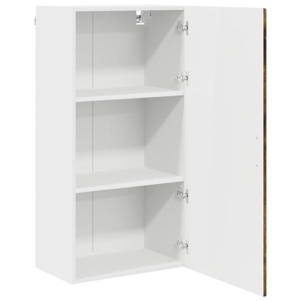 Küchenwandschrank mit Regal Geräucherte Eiche 50 x 31 x 100 cm