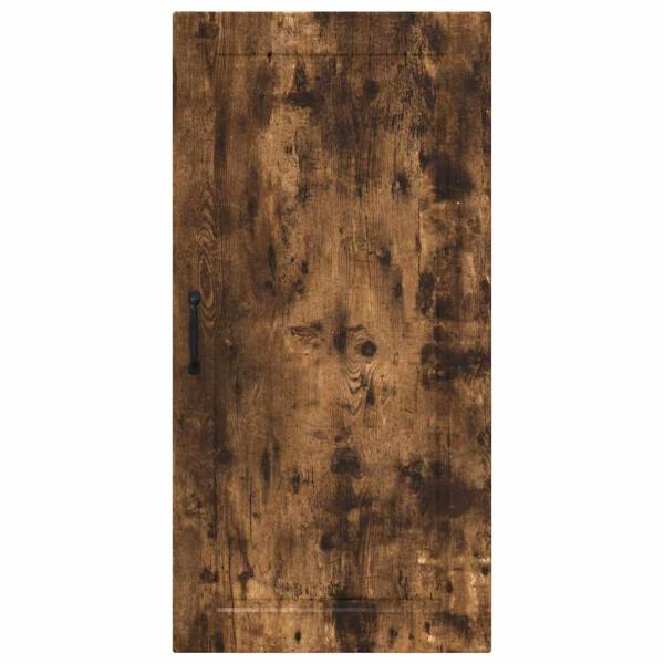 Küchenwandschrank mit Regal Geräucherte Eiche 50 x 31 x 100 cm