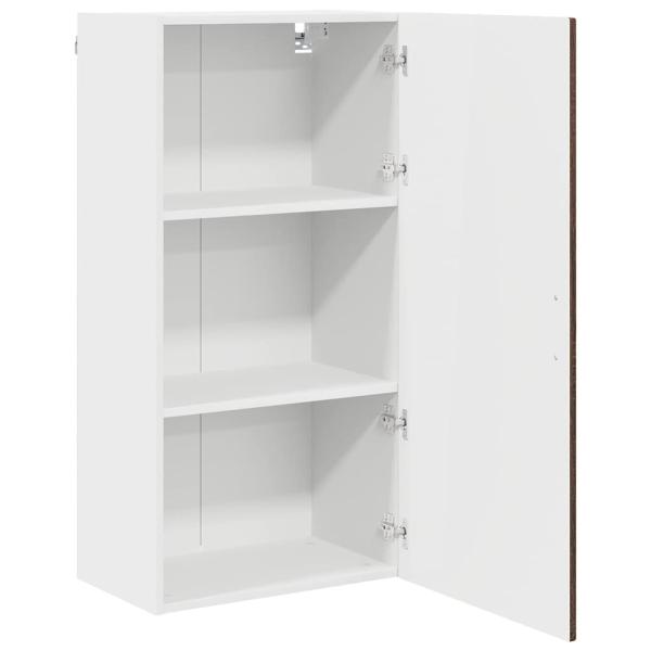 Küchenwandschrank mit Regal Braun Eichen-Optik 50 x 31 x 100 cm