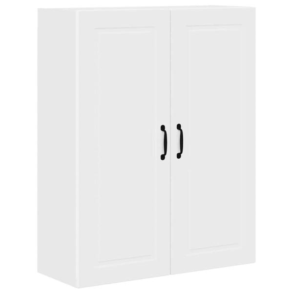 Küchenwandschrank mit Regal Weiß 80 x 31 x 100 cm Holzwerkstoff