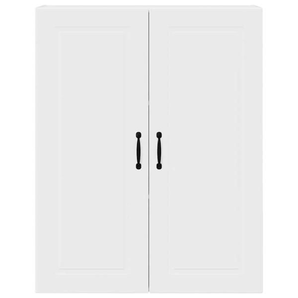 Küchenwandschrank mit Regal Weiß 80 x 31 x 100 cm Holzwerkstoff