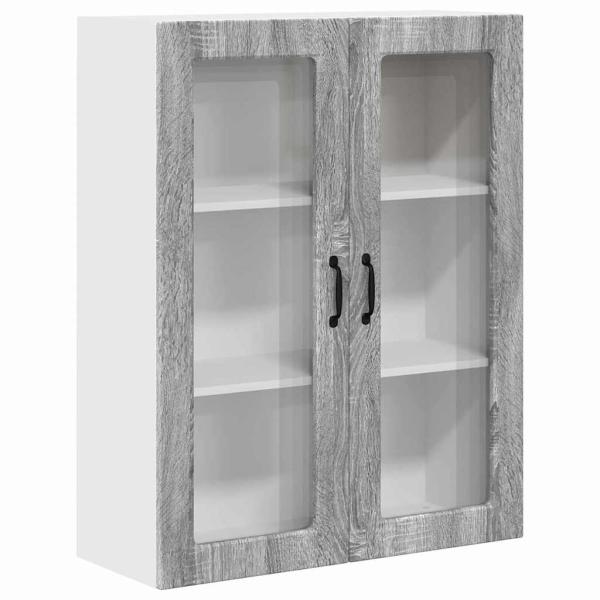 Küchenwandschrank Graues Sonoma 80 x 31 x 100 cm Holzwerkstoff
