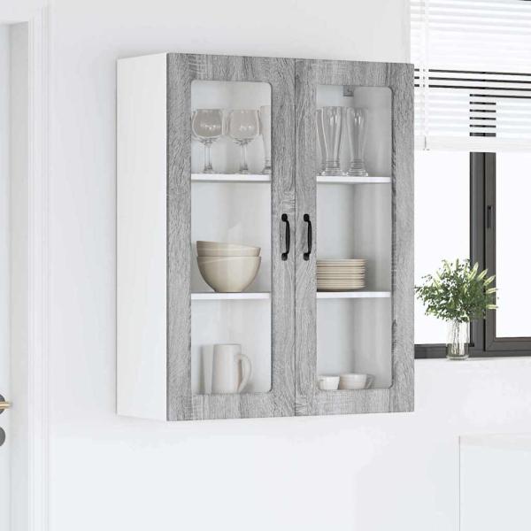 Küchenwandschrank Graues Sonoma 80 x 31 x 100 cm Holzwerkstoff
