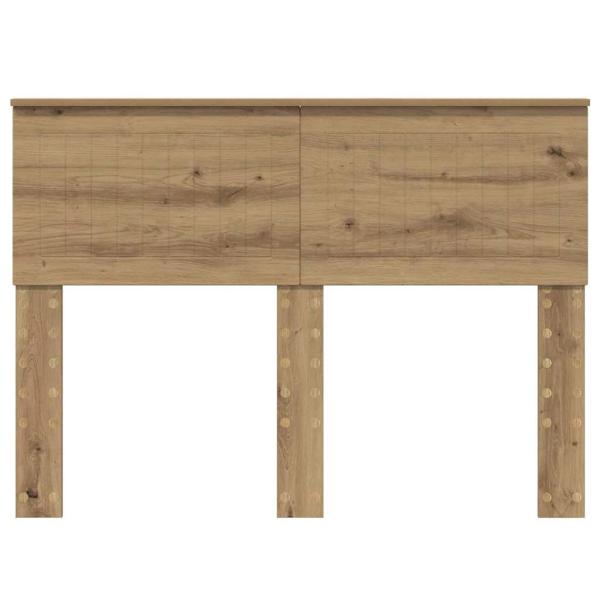 Kopfteil mit Kopfteil Artisan-Eiche 135 cm Holzwerkstoff