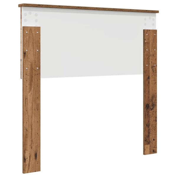 Kopfteil mit Kopfteil Altholz 90 cm Holzwerkstoff