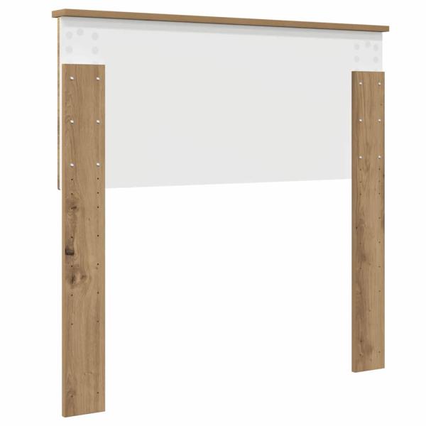 Kopfteil mit Kopfteil Artisan-Eiche 90 cm Holzwerkstoff