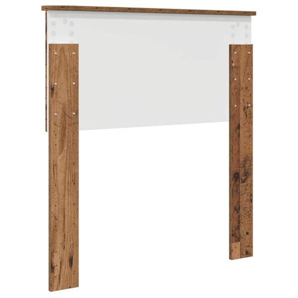 Kopfteil mit Kopfteil Altholz 80 cm Holzwerkstoff