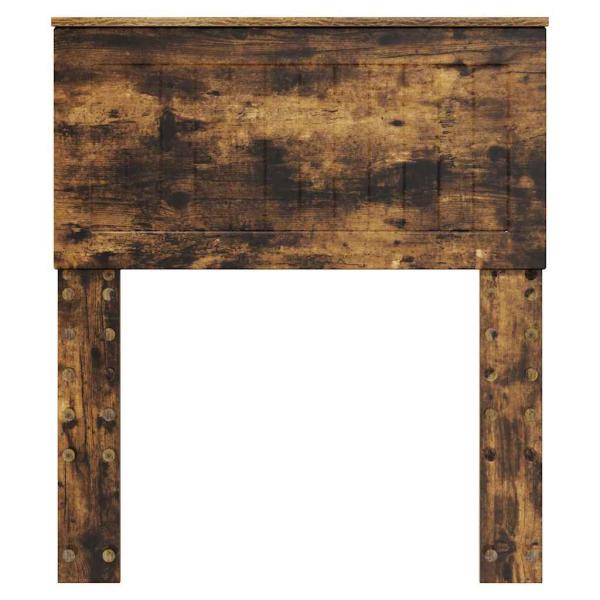 Kopfteil mit Kopfteil Geräucherte Eiche 75 cm Holzwerkstoff