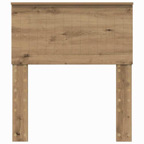 Kopfteil mit Kopfteil Artisan-Eiche 75 cm Holzwerkstoff