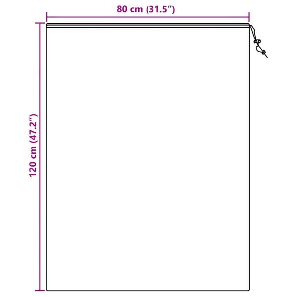 Frostschutzpflanzenfleeceabdeckungen 10 pcs Grün 0,8 x 1,2 m