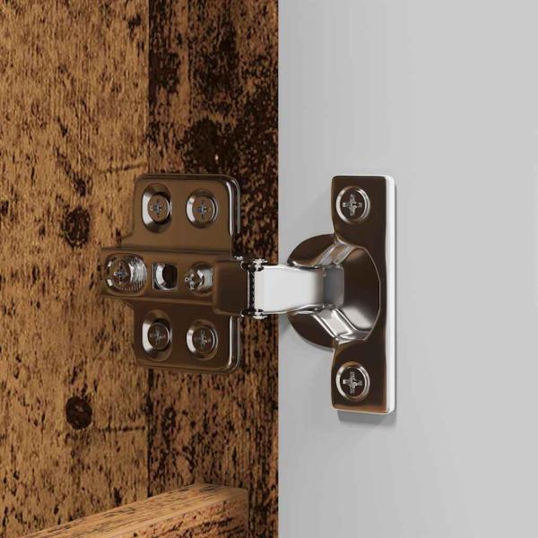 Badezimmermöbel-Set mit Schubladen 3 pcs Altholz Holzwerkstoff