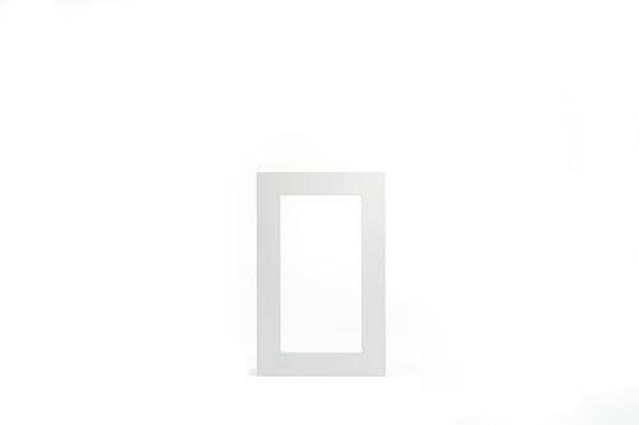 ARDEBO.de Siedle VA/NB 611-2/1-0 W Nachrüstblende Vario VA/NB 611-2/1-0 W, weiß (210010250-00)