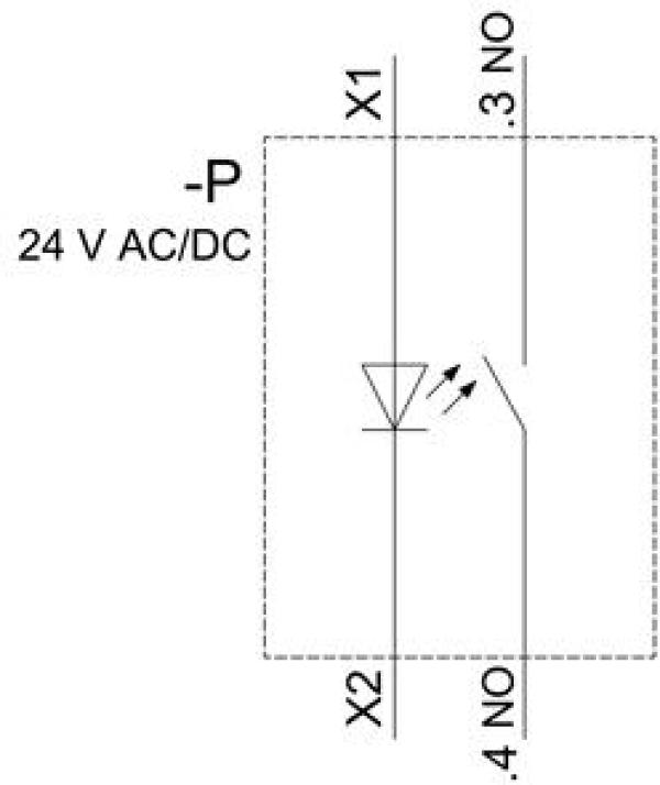 Siemens 3SU1150-0AB40-1BA0 Drucktaster, grün