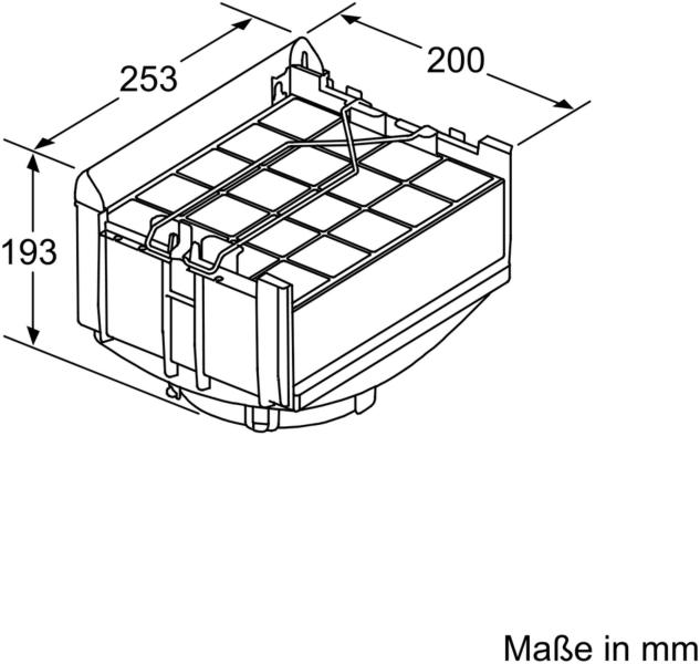 Siemens LZ10FXJ05 Umluftset Long Life Filter