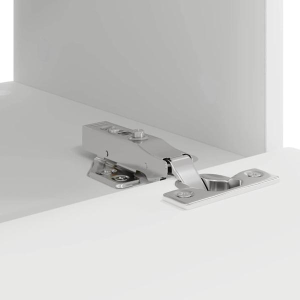 ARDEBO.de - TV-Wandschrank Weiß 60 x 31 x 29,5 cm Holzwerkstoff