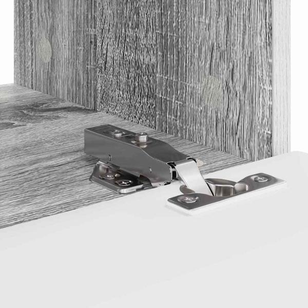 TV-Wandschrank 2 pcs Graues Sonoma 60 x 31 x 29,5 cm