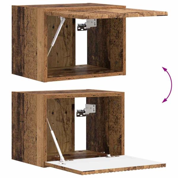 TV-Wandschrank Altholz 60 x 31 x 29,5 cm Holzwerkstoff