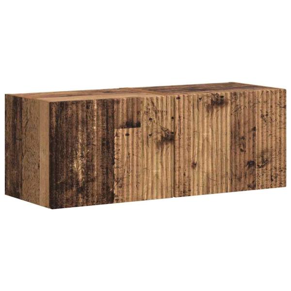 TV-Wandschrank 2 pcs Altholz 60 x 31 x 29,5 cm Holzwerkstoff
