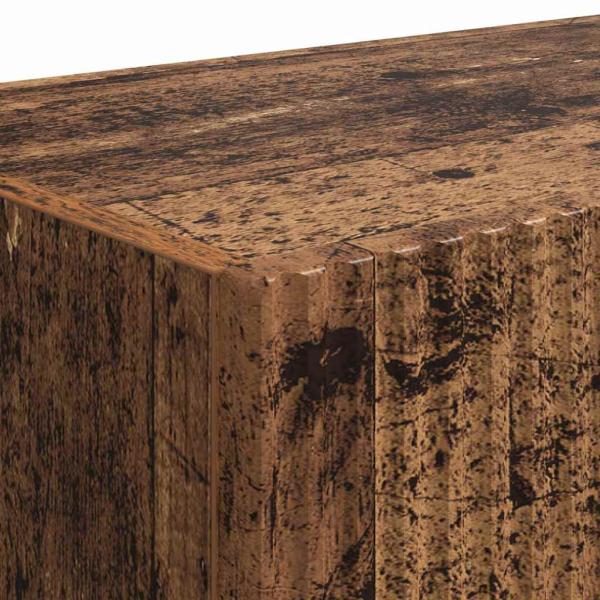 TV-Wandschrank 2 pcs Altholz 60 x 31 x 29,5 cm Holzwerkstoff