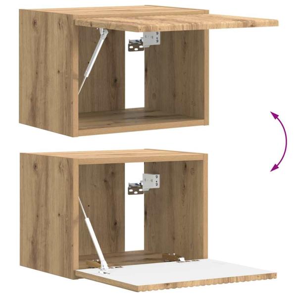 TV-Wandschrank Kunsthandwerk Eiche 60 x 31 x 29,5 cm