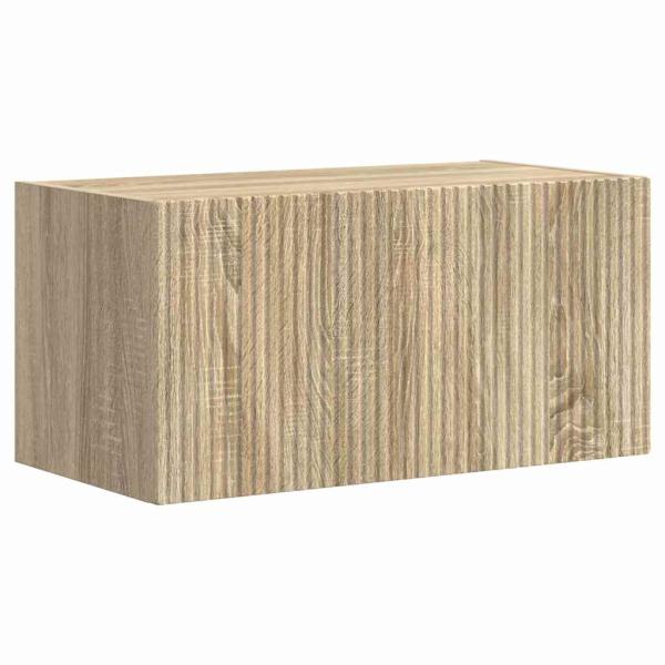 ARDEBO.de - TV-Wandschrank Sonoma 60 x 31 x 29,5 cm Holzwerkstoff